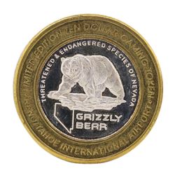 .999 Silver Fly RNO International Airport $10 Casino Limited Edition Gaming Toke