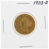 Image 1 : 1903-S $5 Liberty Head Half Eagle Gold Coin