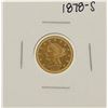 Image 1 : 1878-S $2 1/2 Liberty Head Quarter Eagle Gold Coin