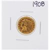 Image 1 : 1908 $2 1/2 Indian Head Quarter Eagle Gold Coin