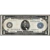 Image 1 : 1914 $5 Federal Reserve Note