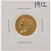 Image 1 : 1912 $5 Indian Head Half Eagle Gold Coin
