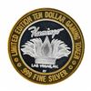 Image 1 : .999 Silver Flamingo Las Vegas Nevada $10 Casino Limited Edition Gaming Token