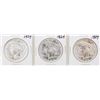 Image 1 : Lot of (3) 1924 $1 Peace Silver Dollar Coins