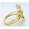 Image 4 : Levian 14KT Yellow Gold 1.50ctw Diamond Ring