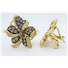 Image 1 : Levian 14KT Yellow Gold 1.50ctw Diamond Earrings