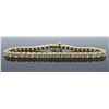 Image 1 : 14KT Yellow Gold 6.00ctw Diamond Tennis Bracelet