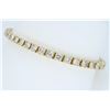 Image 5 : 14KT Yellow Gold 6.00ctw Diamond Tennis Bracelet