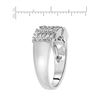 Image 2 : 18KT White Gold 0.99ctw Diamond Ring