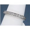 Image 5 : 14KT White Gold 0.25ctw Diamond Wedding Band