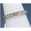 Image 6 : 14KT White Gold 0.25ctw Diamond Wedding Band