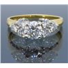 Image 1 : 18KT Yellow Gold 0.53ct GIA Cert Diamond Ring