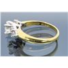 Image 5 : 18KT Yellow Gold 0.53ct GIA Cert Diamond Ring