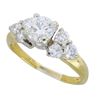Image 7 : 18KT Yellow Gold 0.53ct GIA Cert Diamond Ring