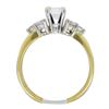 Image 9 : 18KT Yellow Gold 0.53ct GIA Cert Diamond Ring