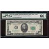 Image 1 : 1950D $20 New York Federal Reserve Note PMG 66EPQ