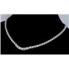 Image 6 : 14KT White Gold 5.75ctw Diamond Necklace
