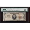 Image 1 : 1929 $20 Sedalia Missouri Nation Bank Note PMG 25