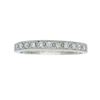 Image 1 : Palladium 0.15ctw Diamond Wedding Band