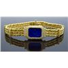 Image 1 : 18KT Yellow Gold Baume & Mercier Diamond Bracelet