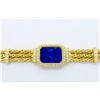 Image 4 : 18KT Yellow Gold Baume & Mercier Diamond Bracelet