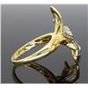 Image 4 : 14KT Yellow Gold 0.45ctw Diamond Ring