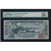 Image 1 : 1896 $1 Educational Silver Certificate PMG 58