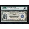 Image 1 : 1918 $1 New York Federal Reserve Bank Note PMG 63