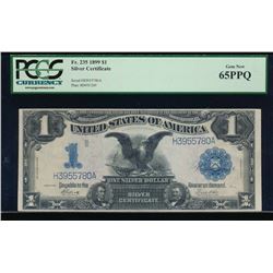 1899 $1 Black Eagle Silver Certificate PCGS 65PPQ