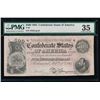 Image 1 : 1864 $500 Confederate States of America Note PMG 35