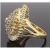 Image 6 : 14KT Yellow Gold 2.50ctw Diamond Ring