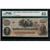 Image 1 : 1862-63 $100 Confederate States of American Note PMG 63EPQ