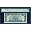 Image 2 : 1934B $5 Silver Certificate PMG 66EPQ