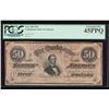 Image 1 : 1864 $50 Confederate States of America PCGS 45PPQ