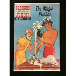 CLASSICS ILLUSTRATED JUNIOR #548 "THE MAGIC PITCHER"