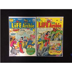 LIFE WITH ARCHIE COMIC BOOK LOT #140, #141 (ARCHIE SERIES)