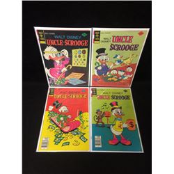 WALT DISNEY UNCLE SCROOGE COMIC BOOK LOT (GOLD KEY COMICS)