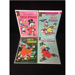 WALT DISNEY UNCLE SCROOGE COMIC BOOK LOT (GOLD KEY COMICS)