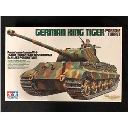 TAMIYA GERMAN KING TIGER 1:35 SCALE STATIC DISPLAY MODEL KIT
