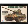 Image 1 : TAMIYA GERMAN KING TIGER 1:35 SCALE STATIC DISPLAY MODEL KIT