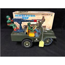 MADE IN JAPAN DESERT PATROL TOY JEEP