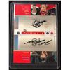 Image 1 : UPPER DECK BE A PLAYER AUTOGRAPHED HOCKEY CARD (ERIC STAAL, JASON SPEZZA)