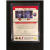 Image 2 : UPPER DECK BE A PLAYER AUTOGRAPHED HOCKEY CARD (ERIC STAAL, JASON SPEZZA)