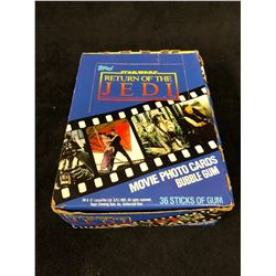 RETURN OF THE JEDI MOVIE PHOTO CARDS LOT (WAX PACKS)