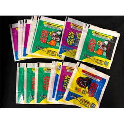 STAR WARS MOVIE PHOTO CARDS (WRAPPERS ONLY)
