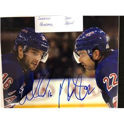 DERICK BRASSARD & DAN BOYLE LIVE AUTOGRAPHED 8" X 10" COLOR PHOTO