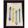 Image 1 : VINTAGE DEVONSHIRE HOTEL VANCOUVER SWIZZLE STICKS STIR SPOONS