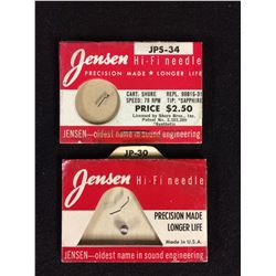 VINTAGE JENSEN HI-FI PHONOGRAPH NEEDLES LOT