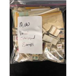 10,000+ VARIOUS STAMPS (CATALOGUED)