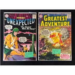 DC COMIC BOOK LOT (TALES OF THE EXPECTED #38, MY GREATEST ADVENTURE #18)